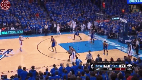 kevin durant going iso against double team